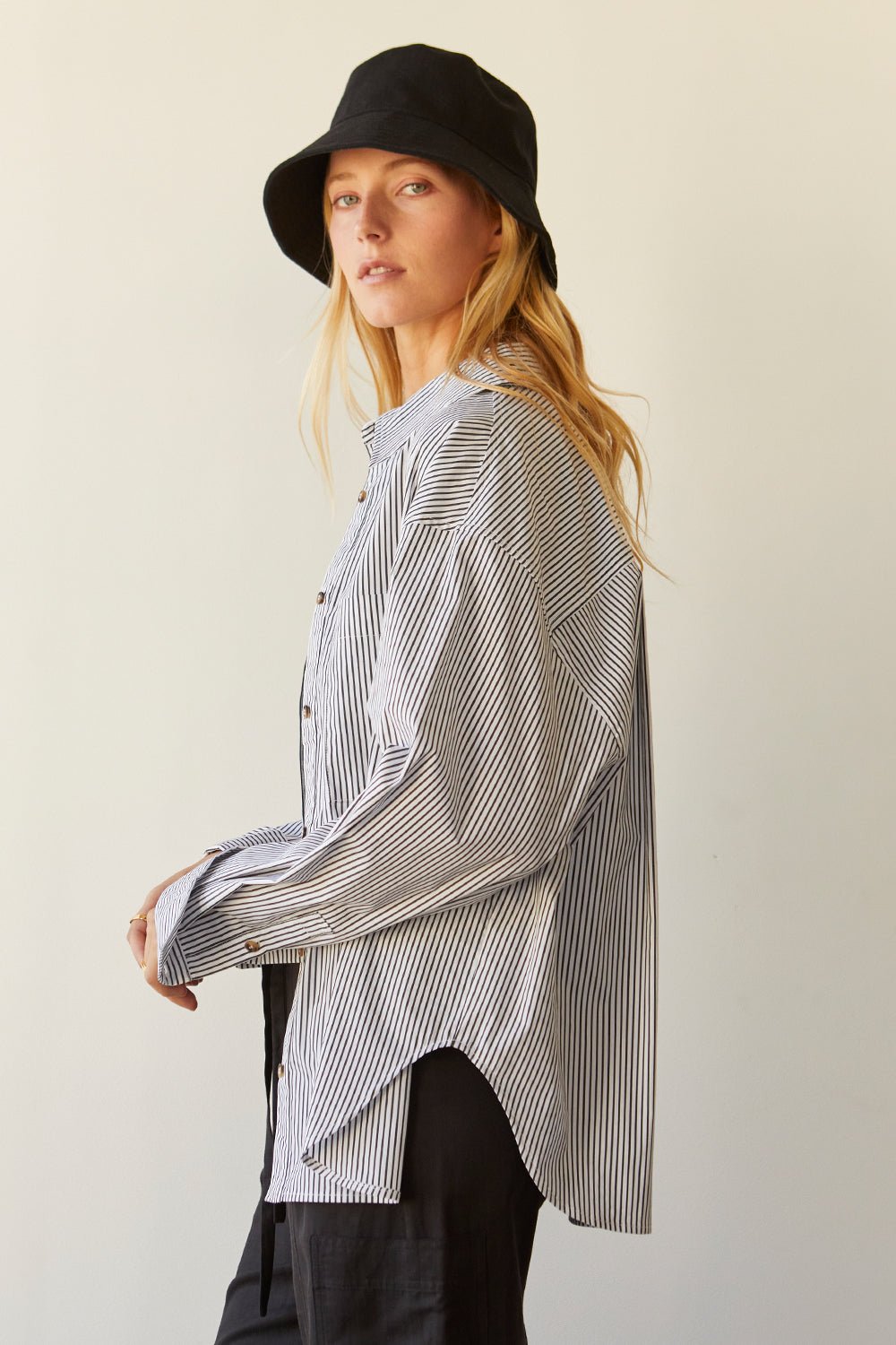 Annie Pinstripe Shirt