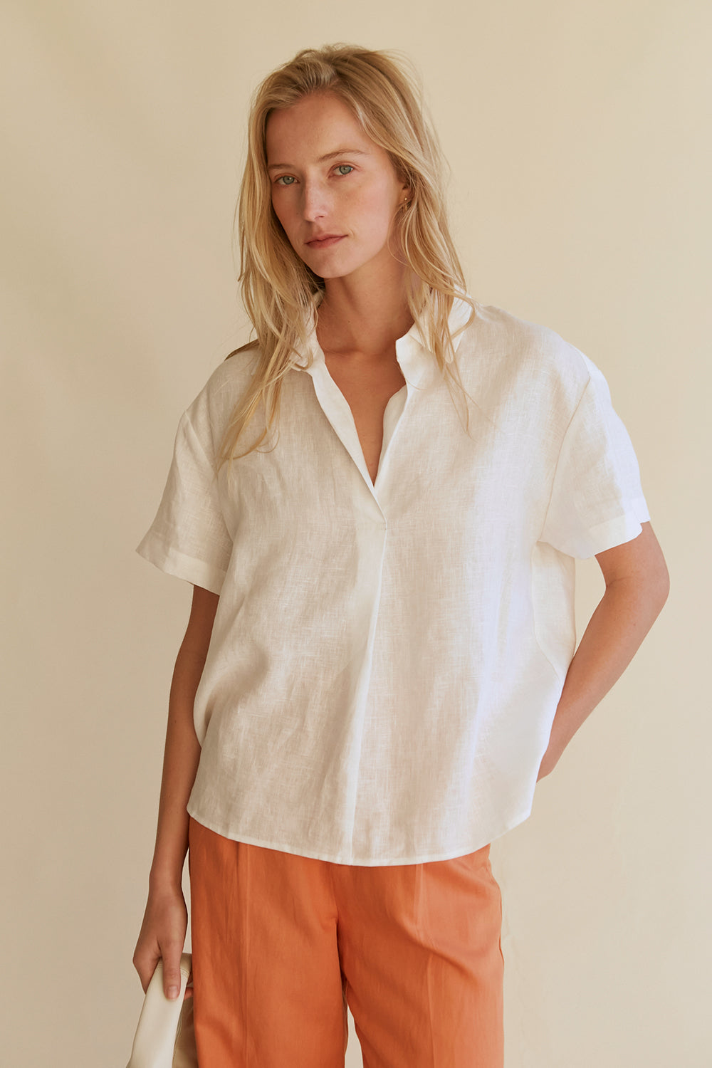 Paisley Linen Shirt