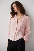 Jules Silky Satin Blouse