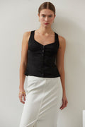 Ava Satin Tank