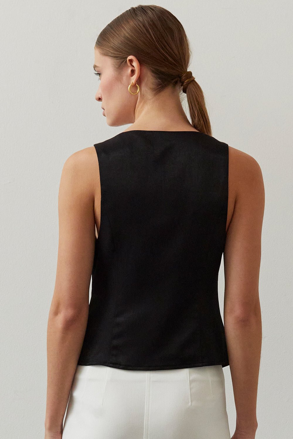 Ava Satin Tank