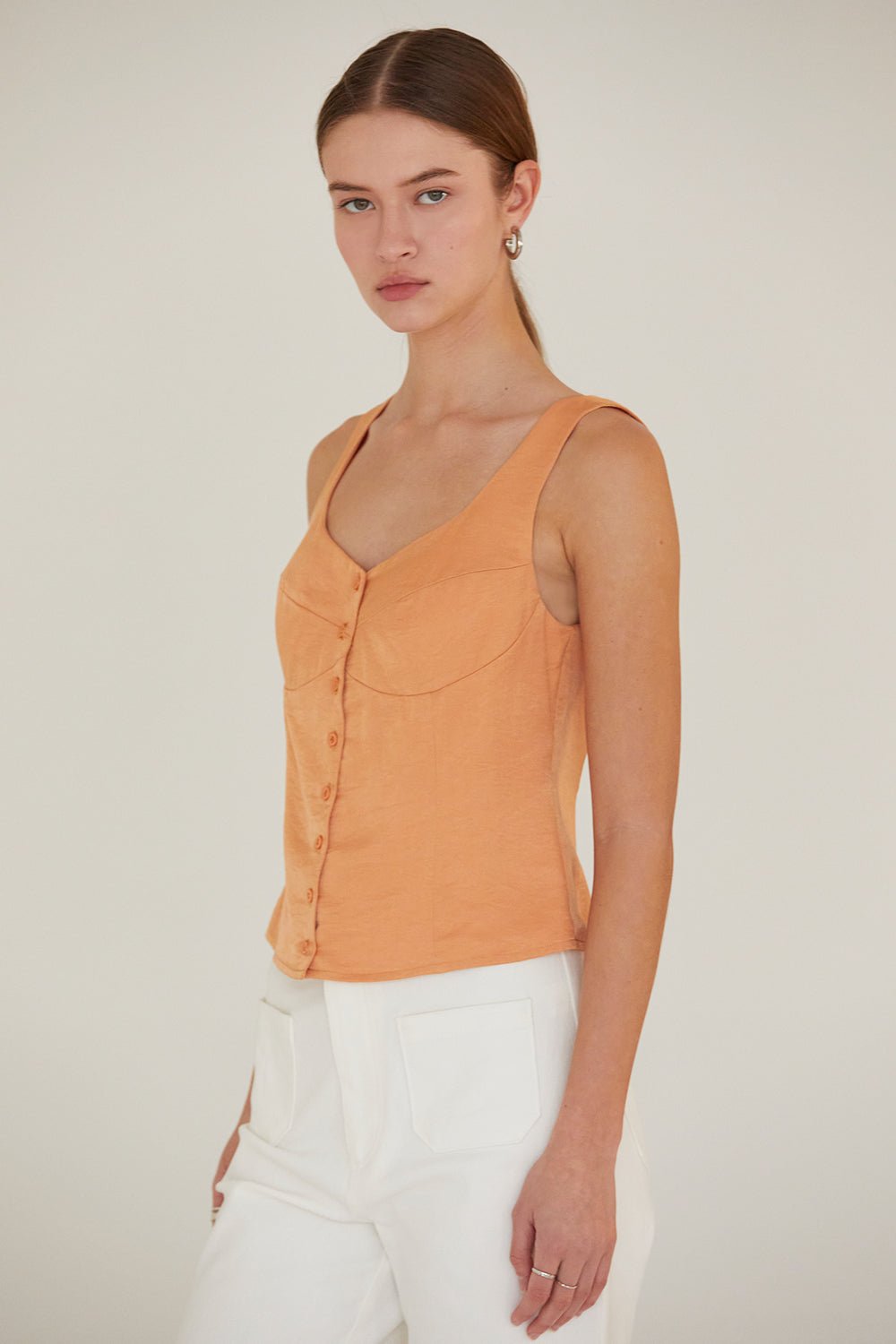 Ava Satin Tank