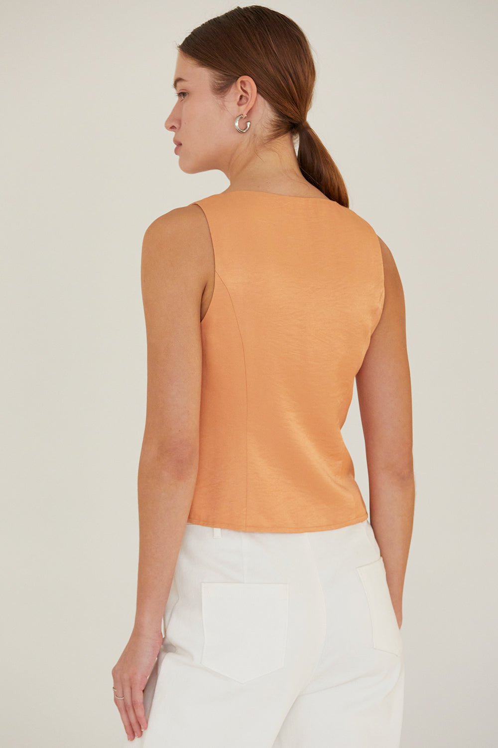 Ava Satin Tank