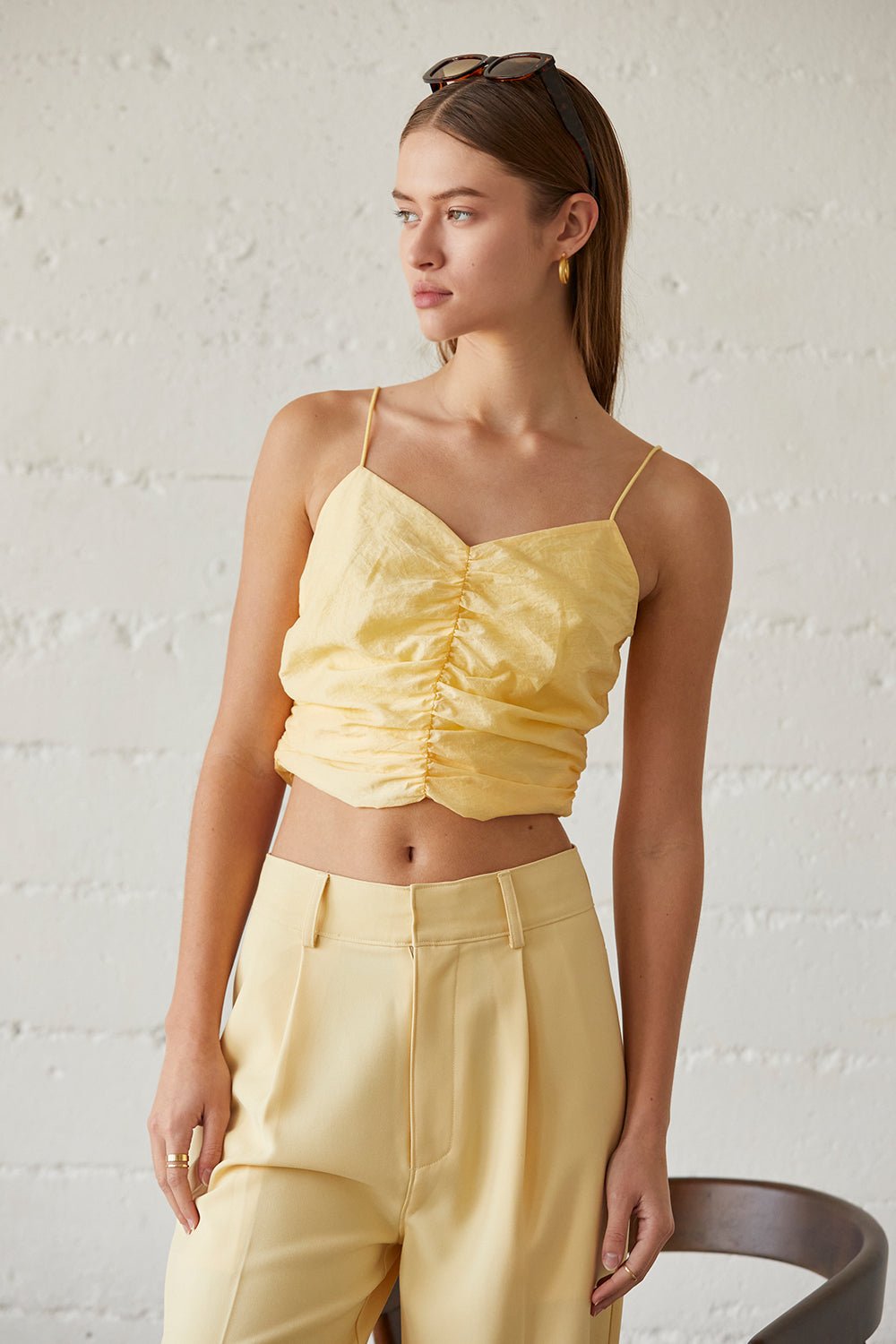 Alice Shirred Cami