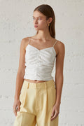 Alice Shirred Cami