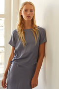 Bridgette Satin Blouse