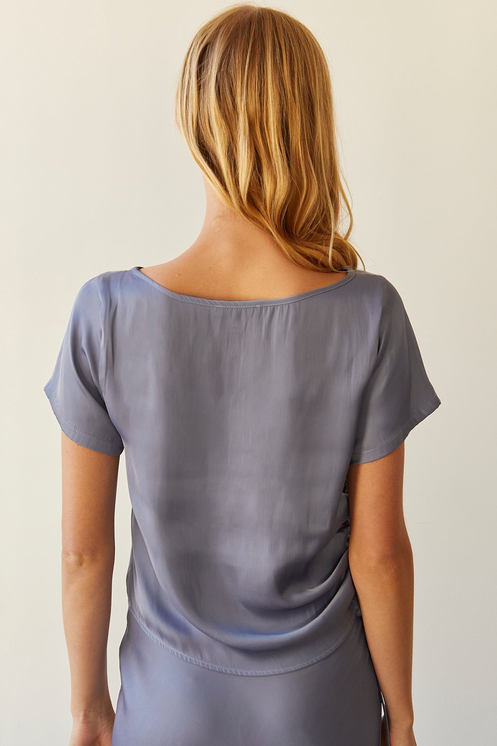 Bridgette Satin Blouse