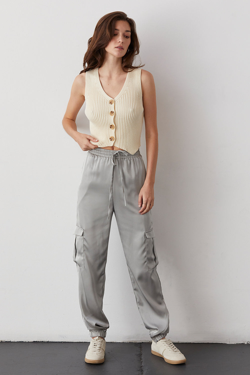 Julissa Cotton Sweater Vest