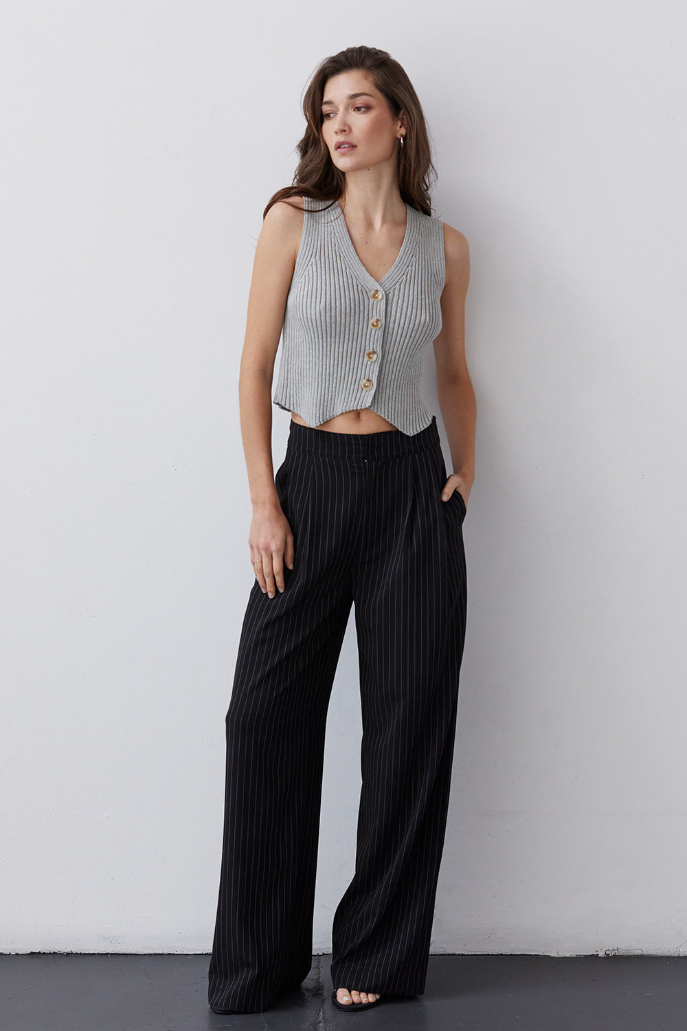 Julissa Cotton Sweater Vest