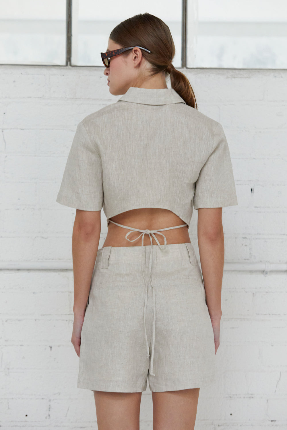 Josephine Linen Top
