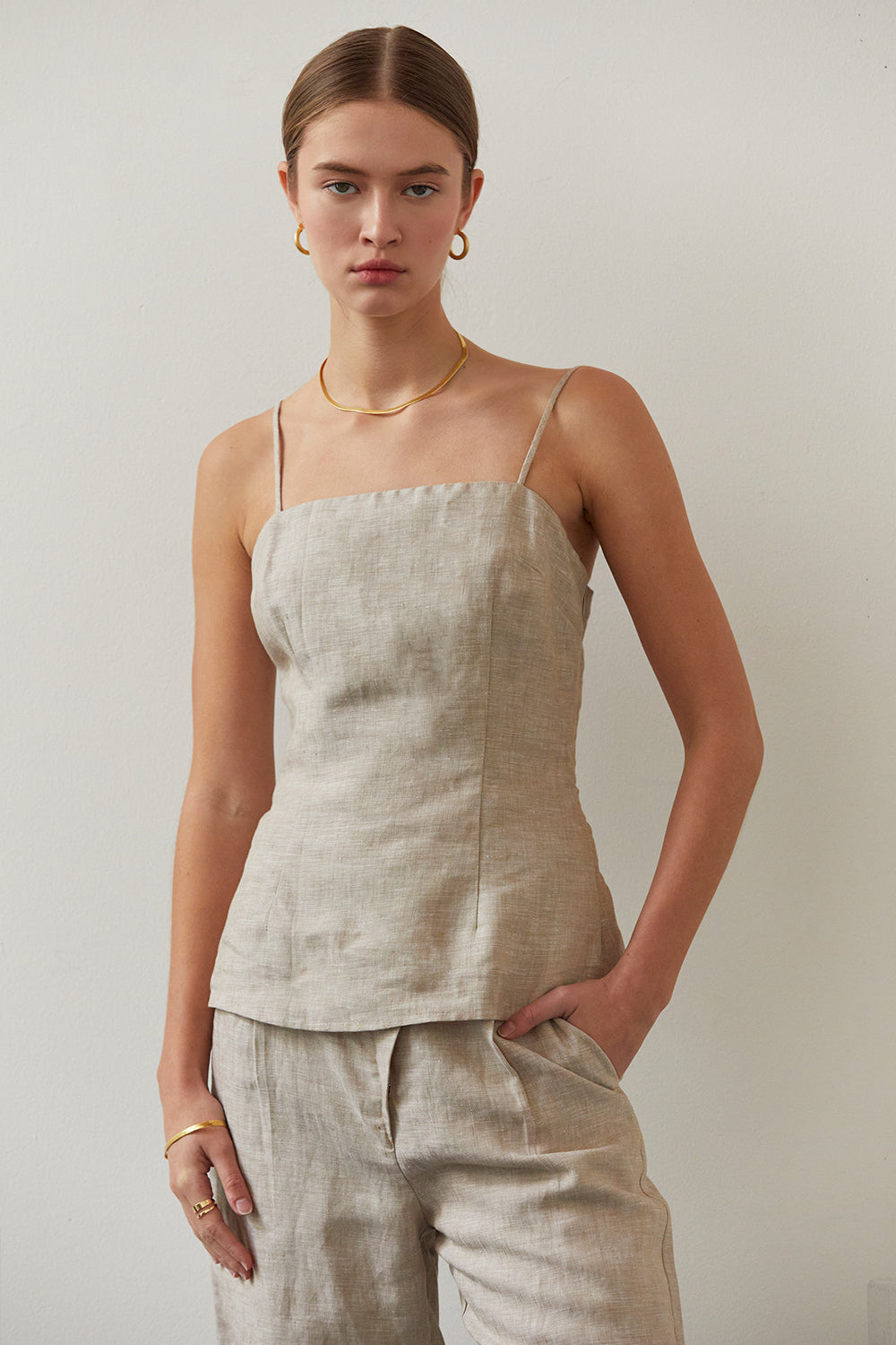Helen Linen Top