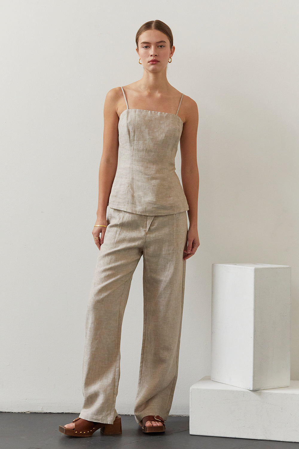 Helen Linen Top