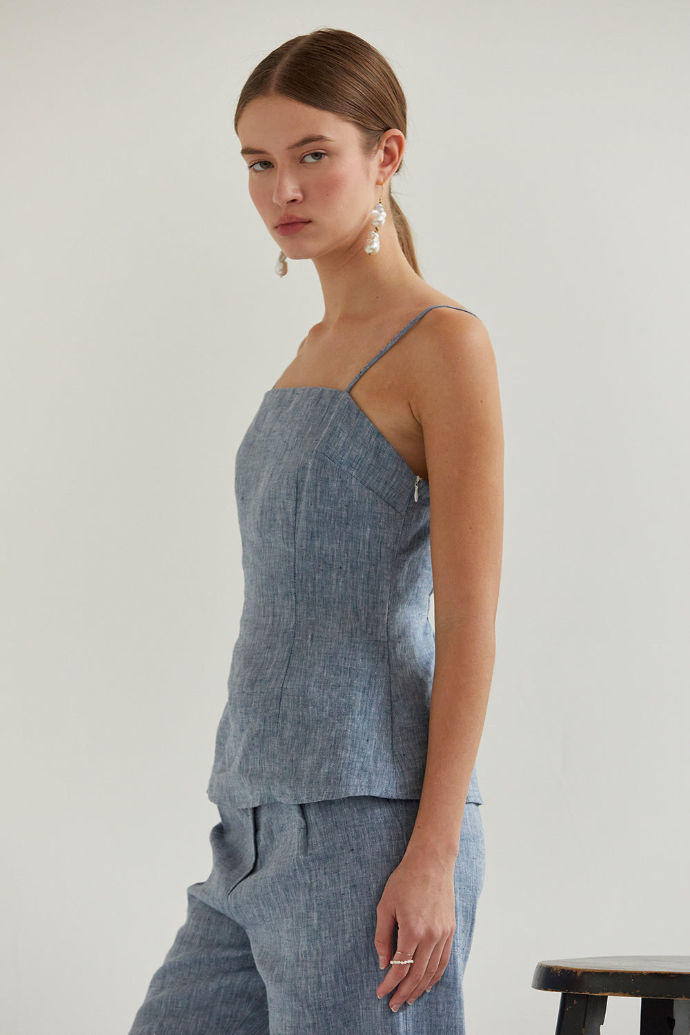 Helen Linen Top