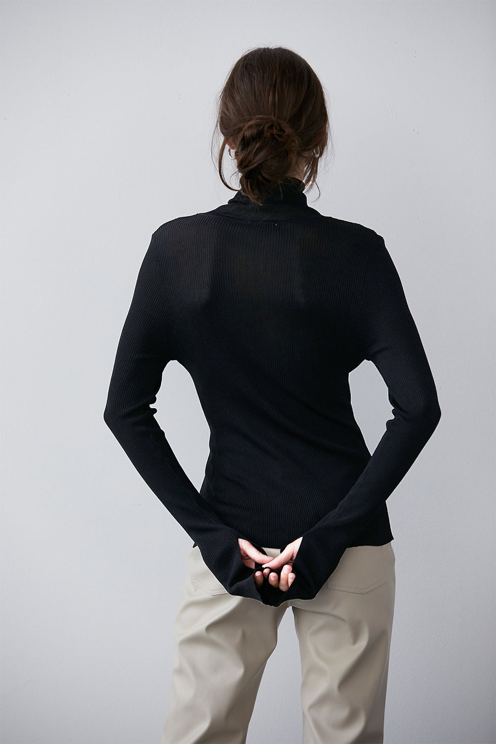 Olive Knit Top