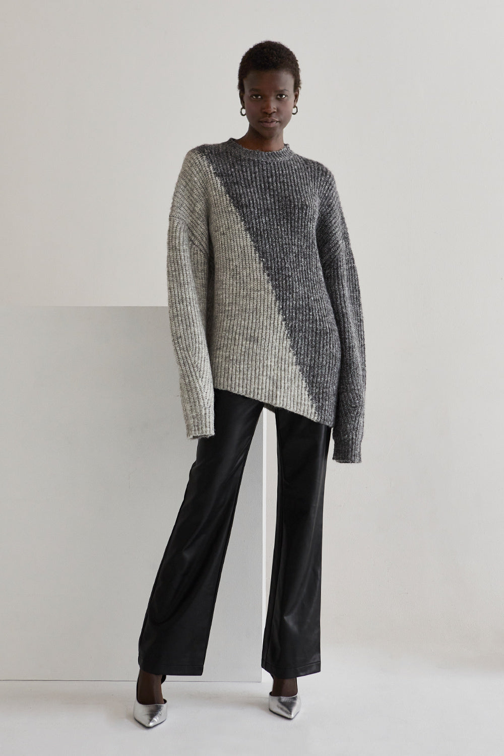 Reese Color Block Sweater