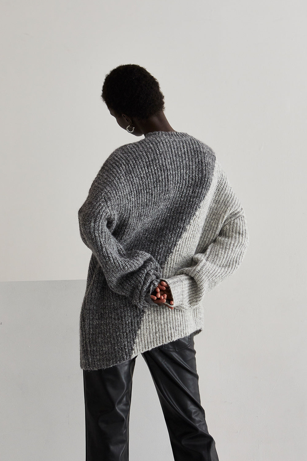 Reese Color Block Sweater