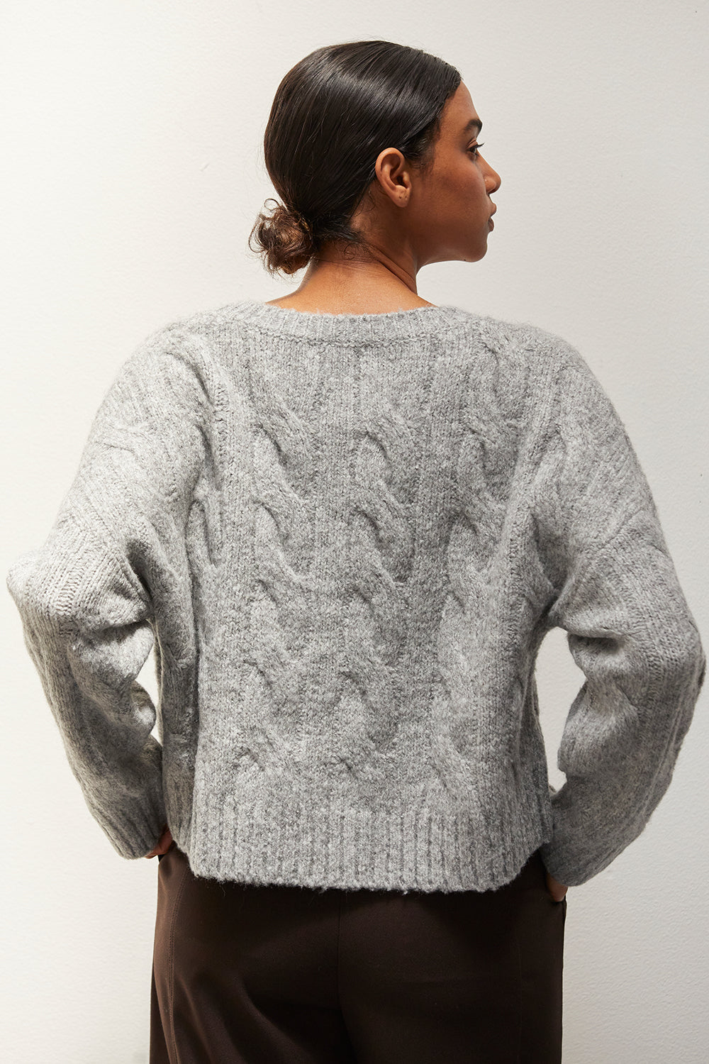 Carol Cable Knit Sweater