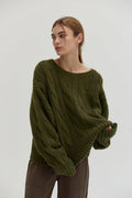 Carol Cable Knit Sweater