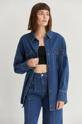 Gianna Denim Button Up Shirt