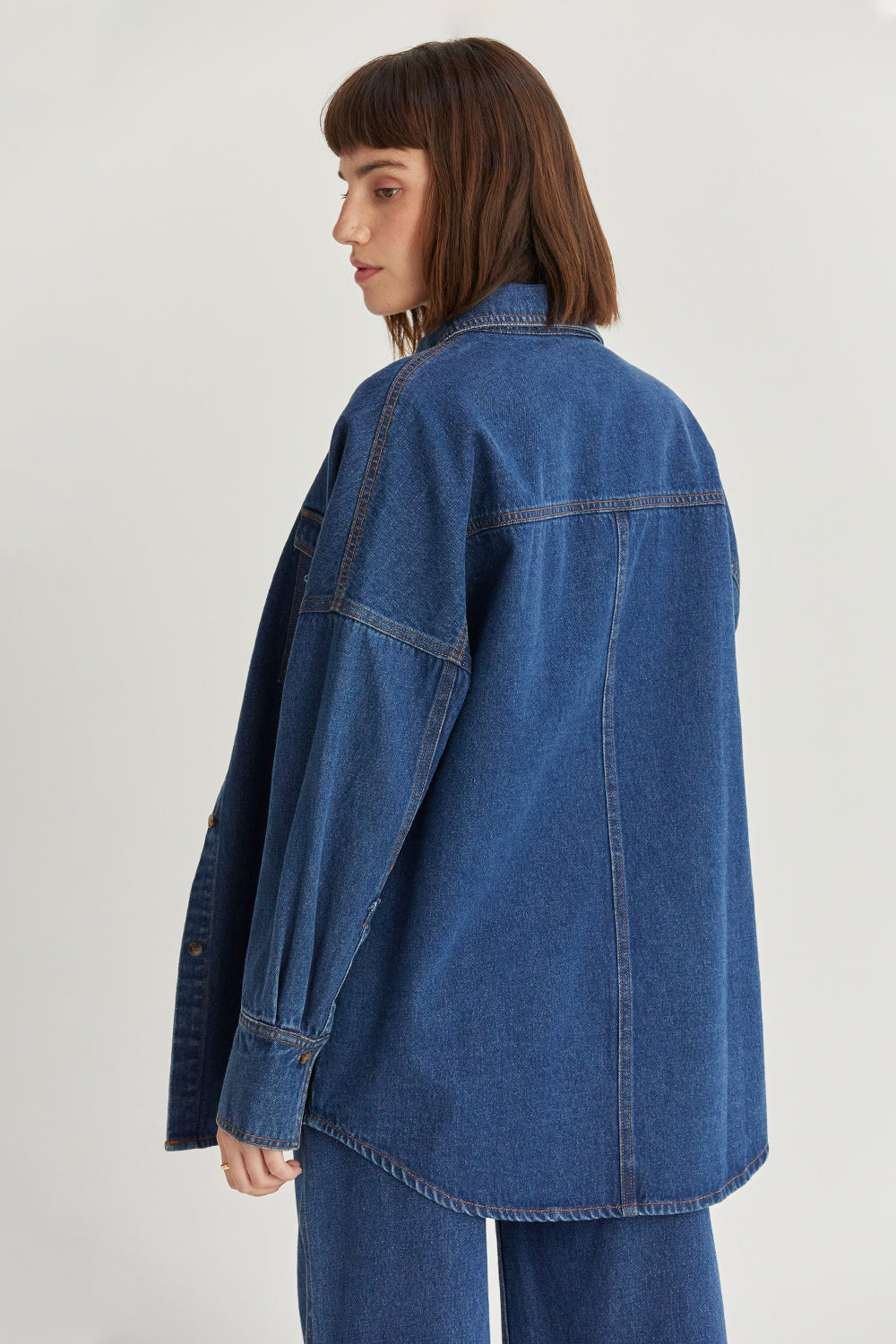 Gianna Denim Button Up Shirt