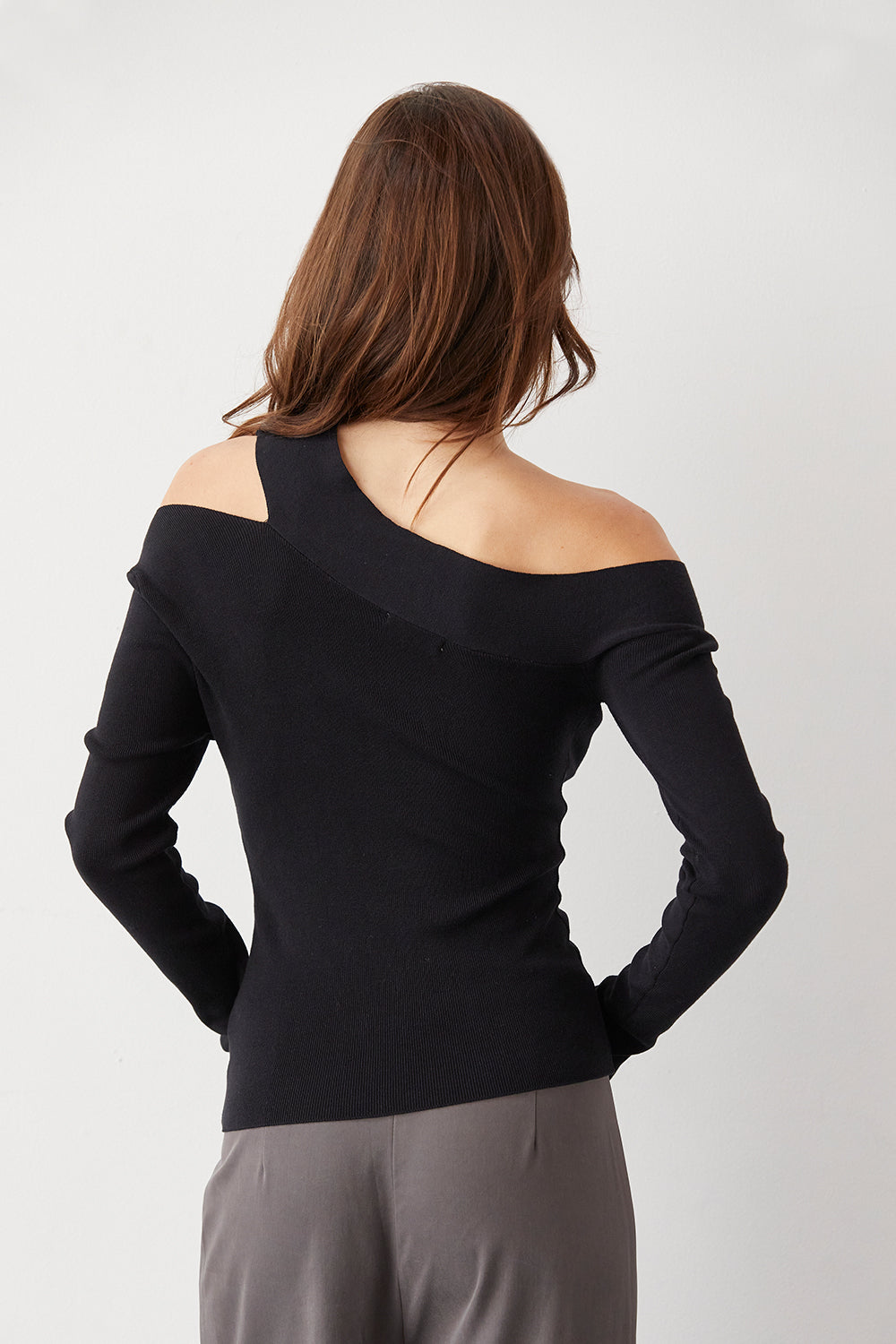 Ingrid Knit Top - Black