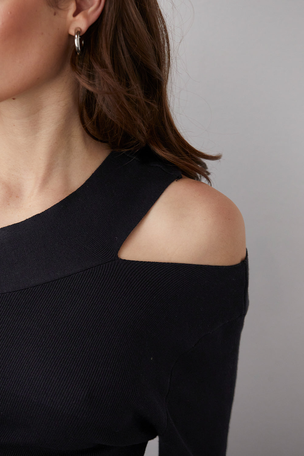 Ingrid Knit Top - Black