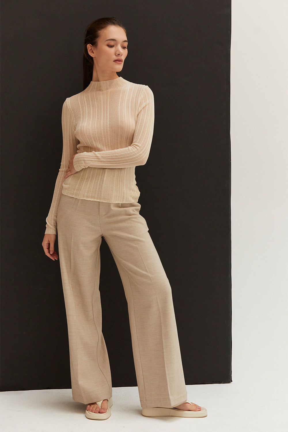 Dane Sheer Knit Top