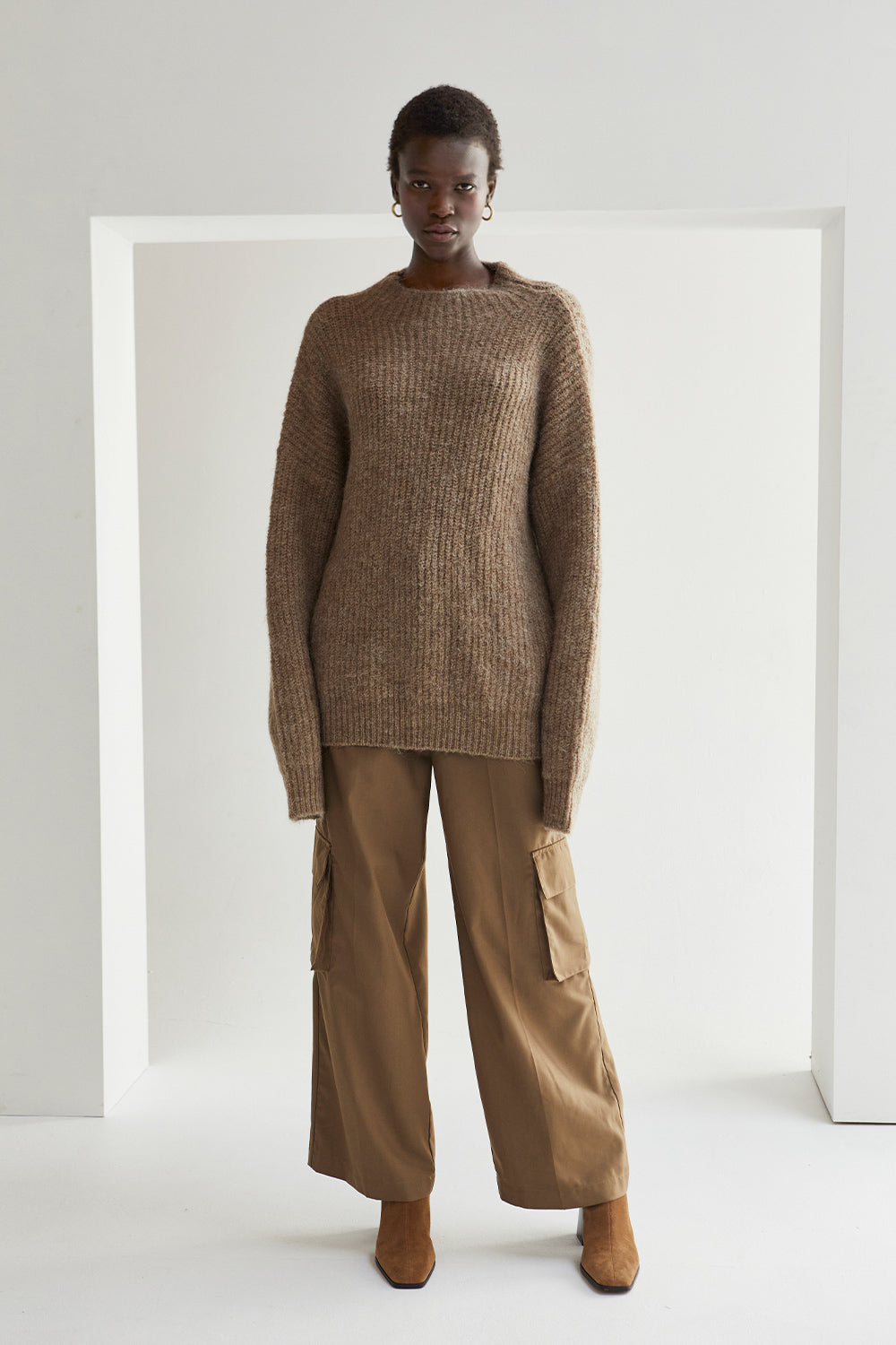 Isabel Mock Neck Sweater