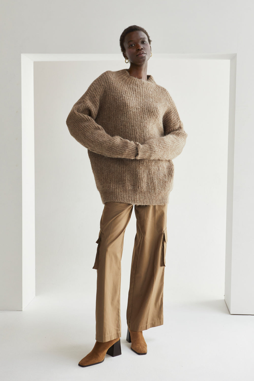 Isabel Mock Neck Sweater
