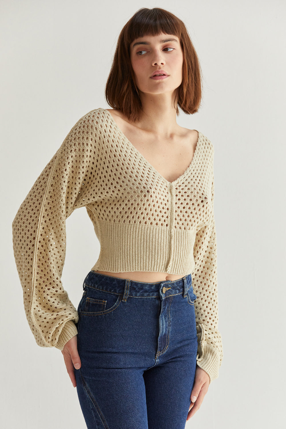 Meghan Netted Top