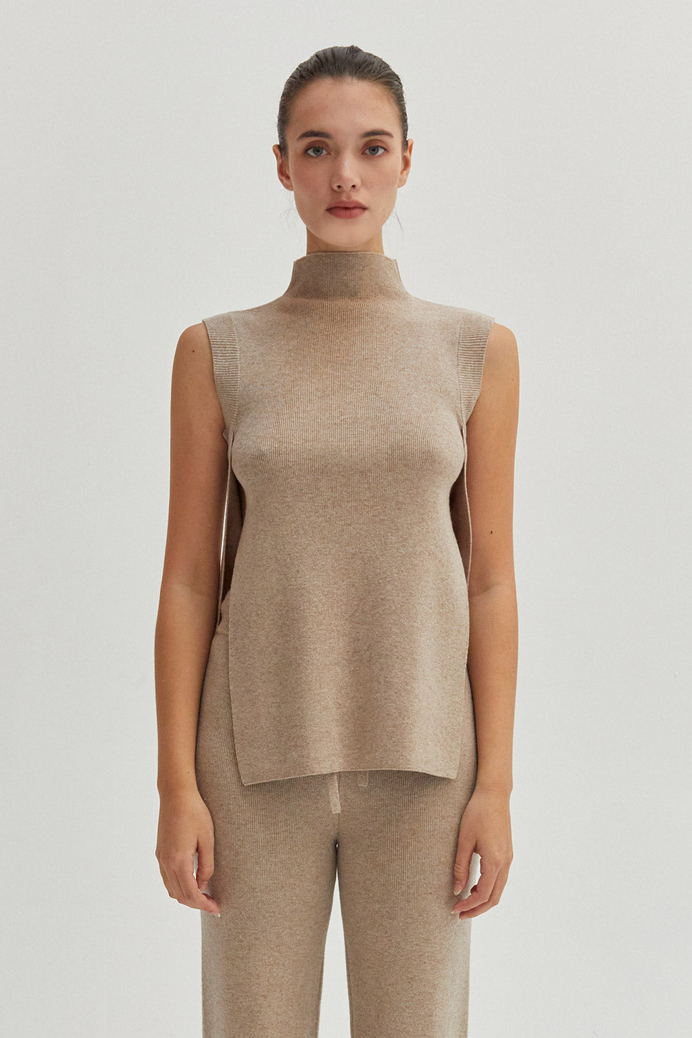 Molly Mock Neck Tank Top