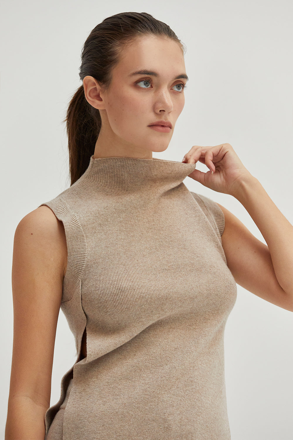 Molly Mock Neck Tank Top