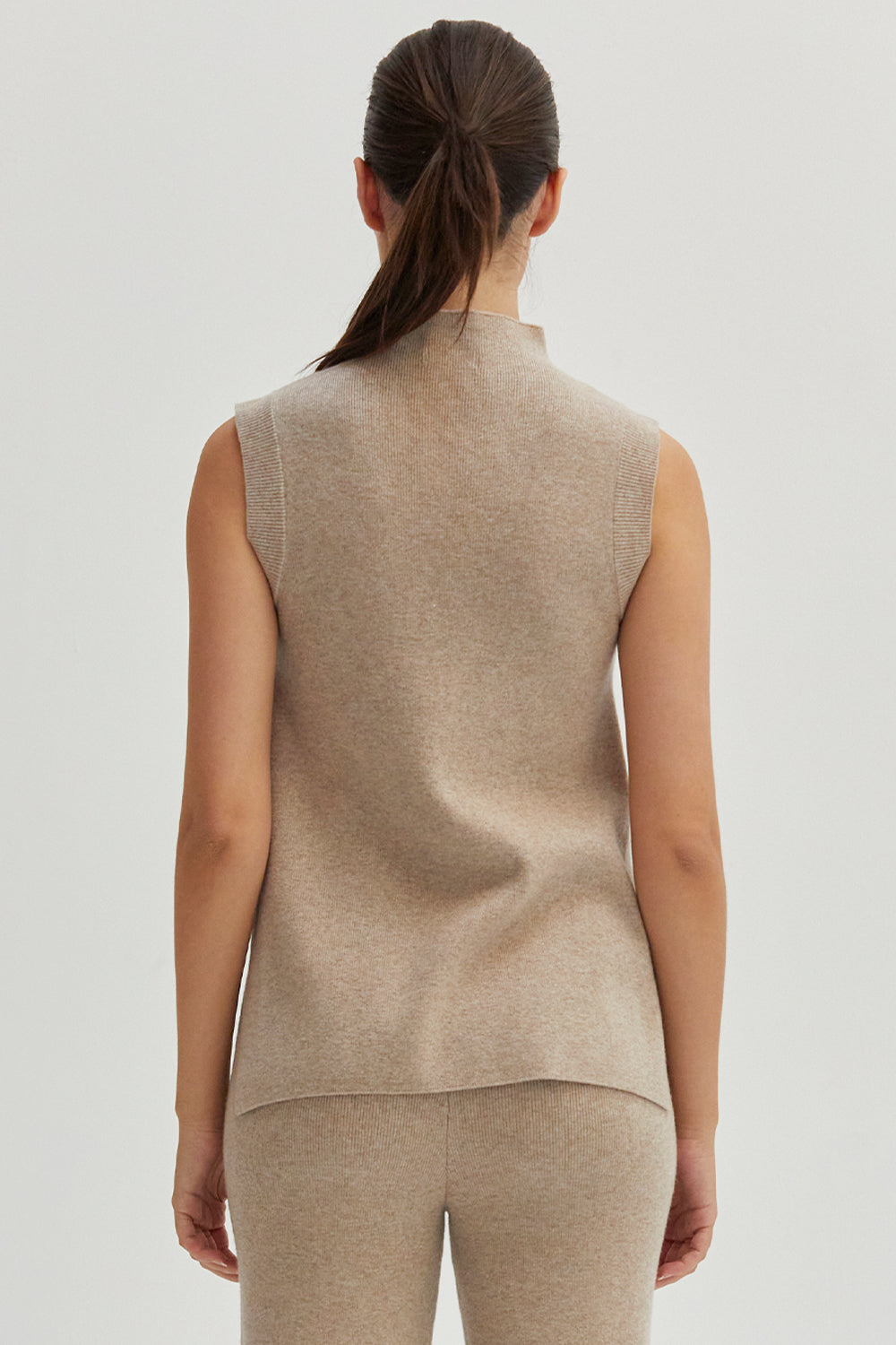 Molly Mock Neck Tank Top