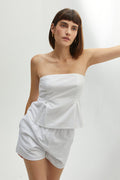 Courtney Linen Tube Top