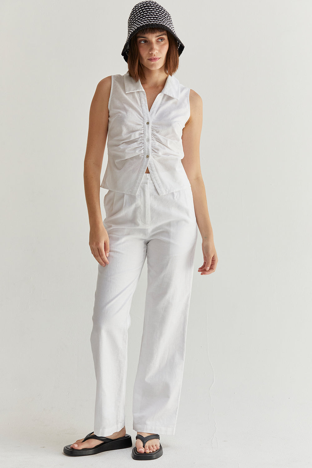 Rae Linen Top