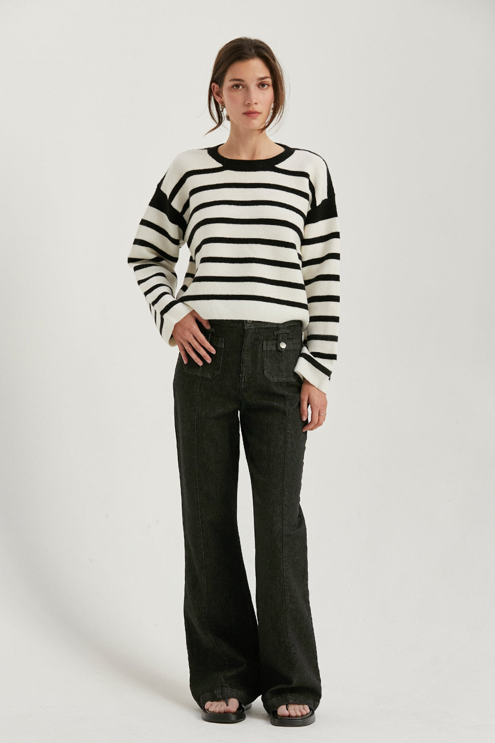 Olivia Stripe Sweater