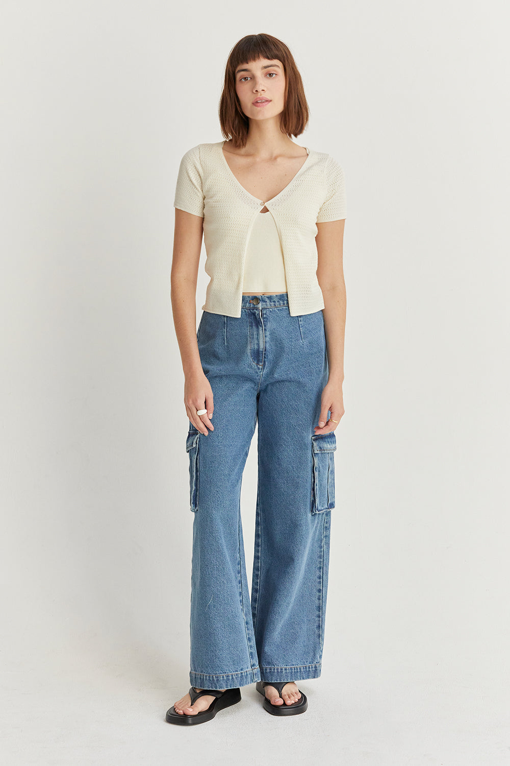 Sia Twofer Knit Top