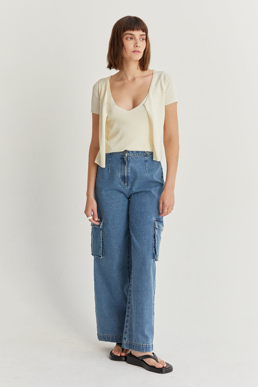 Sia Twofer Knit Top