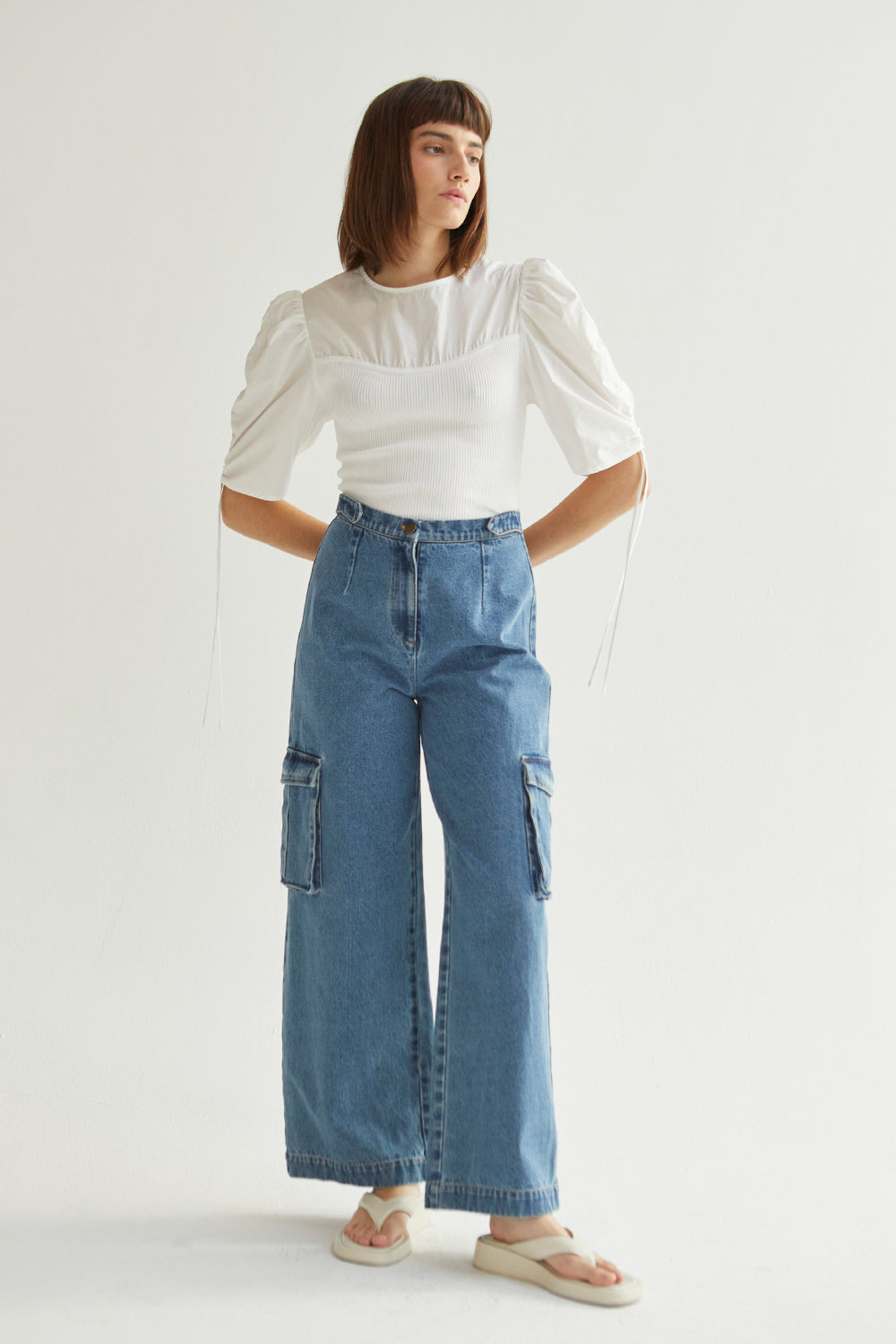 Rubi Mixed Media Top