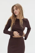 Drea Ribbed Knit Top
