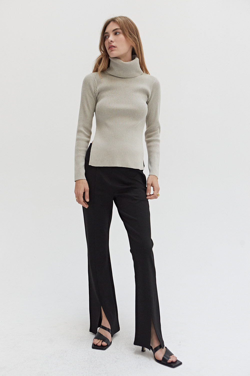 Lindsey Turtleneck Knit Top