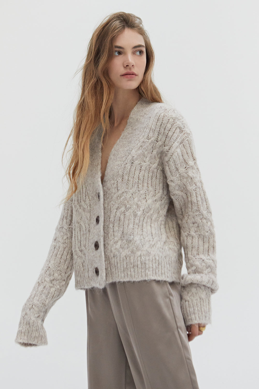Tory Brushed Cardigan