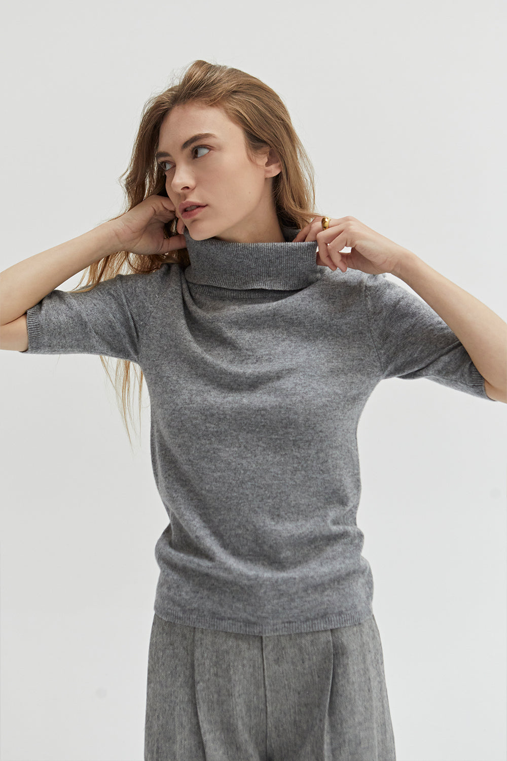 Elena Turtleneck Sweater Top