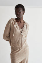 Evelyn Zip-up Sweater and Tank Set