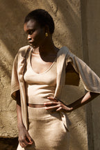 Evelyn Zip-up Sweater and Tank Set