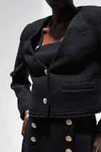 Perry Tweed Jacket Two-Piece Set