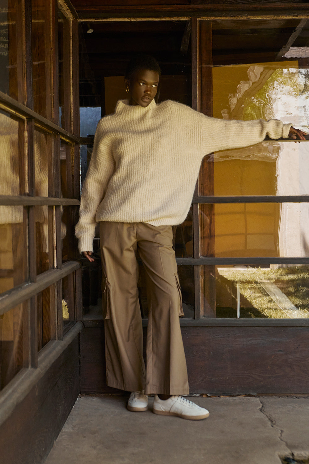Isabel Mock Neck Sweater