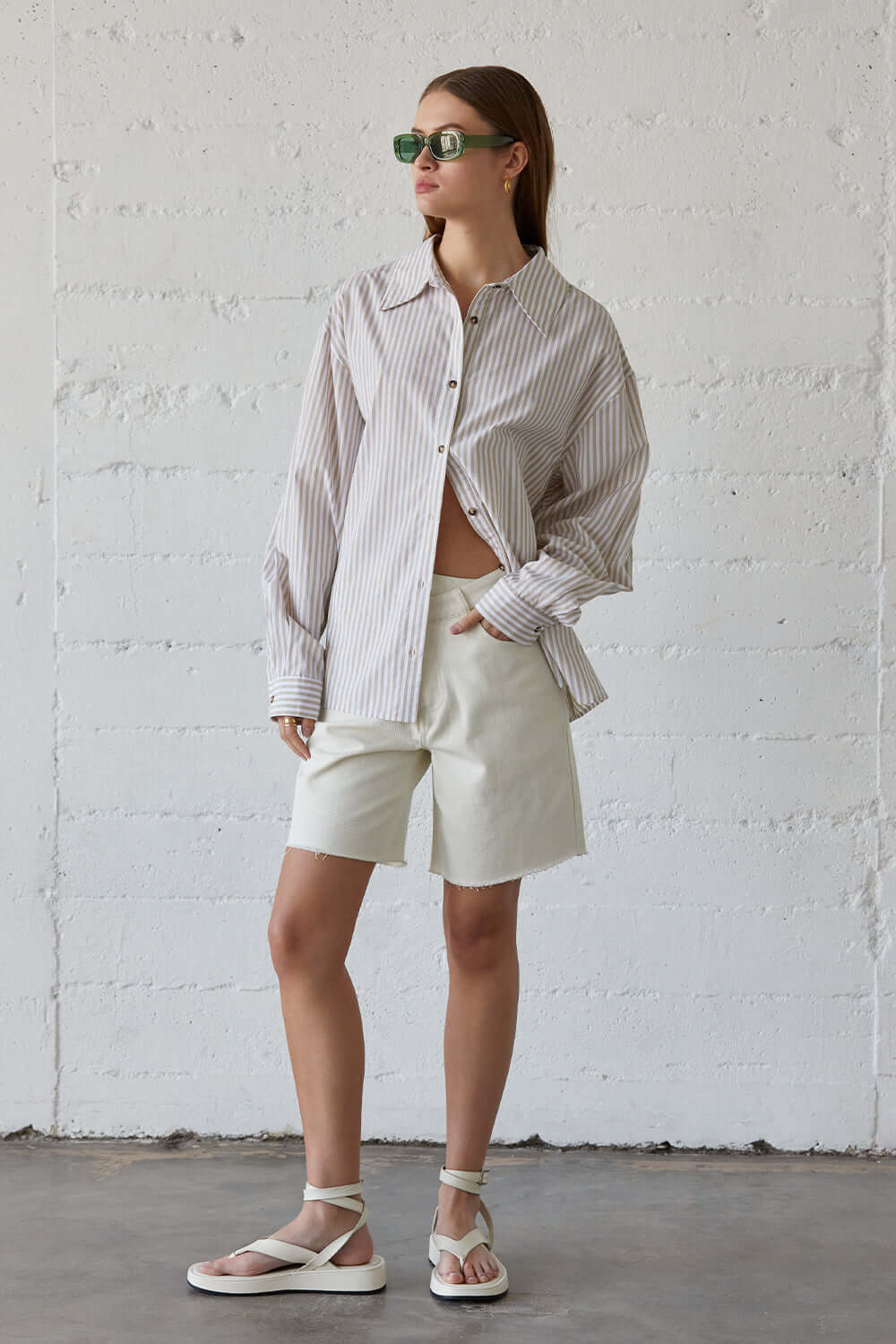 Castelo Pinstriped Shirt