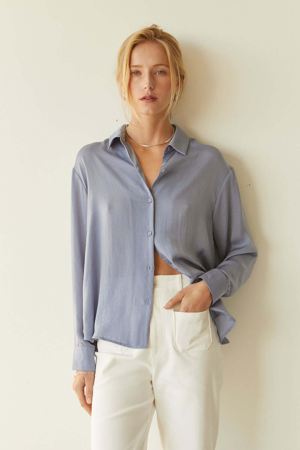 Malone Satin Shirt