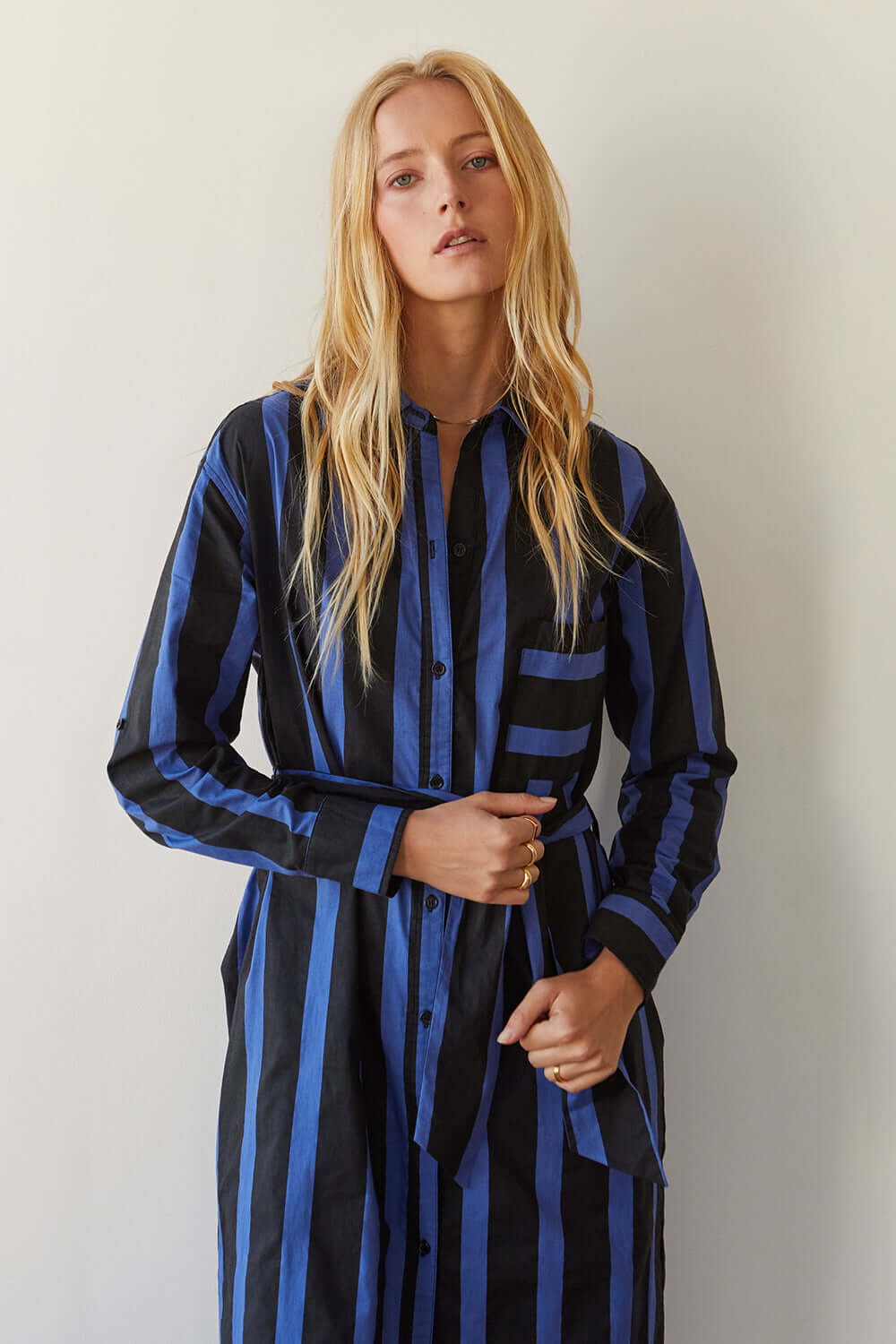 Monica Long Shirt Dress